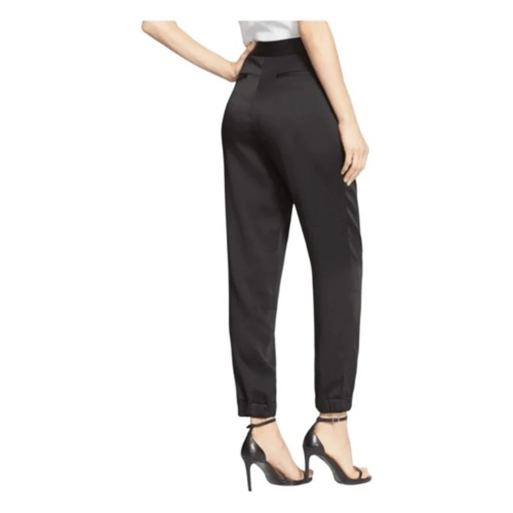 Kate Spade Satin Cinched Bottom Jogger Trouser Dress Pants 6‎